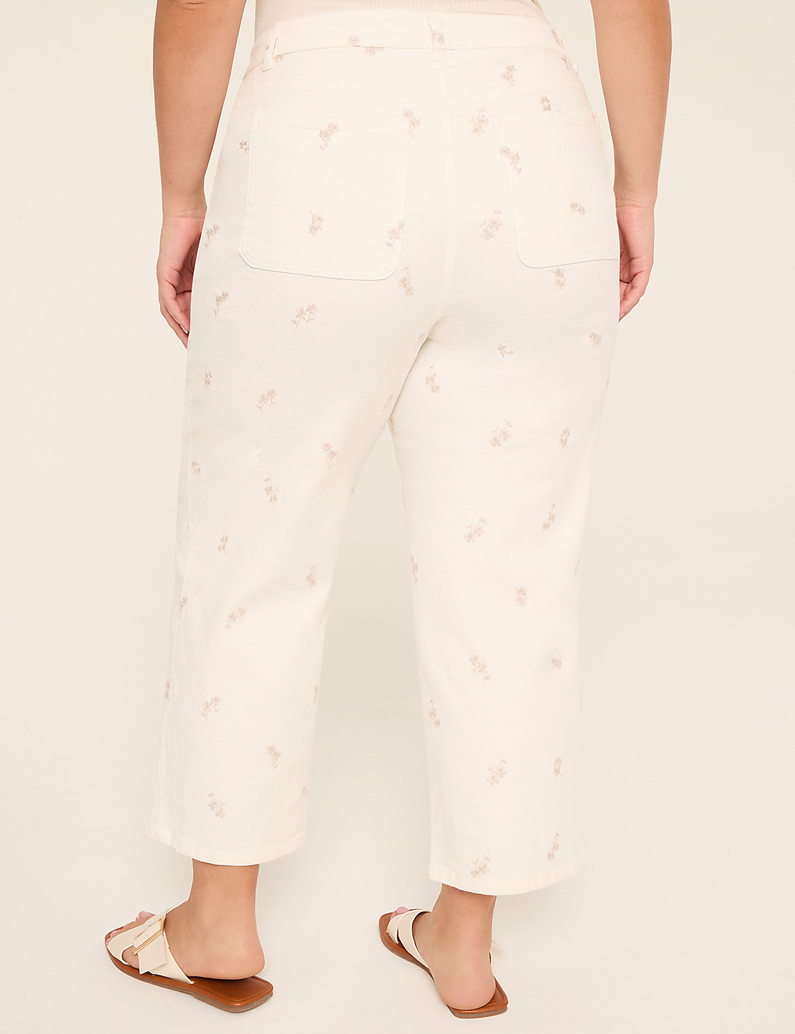 High-Rise Ankle Embroidered Jean Product Image 2