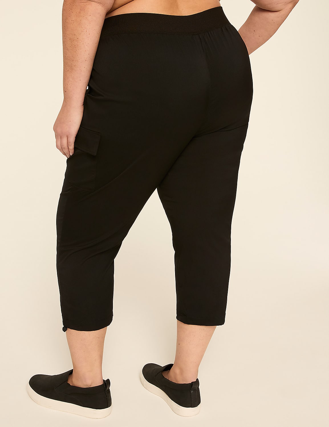 LIVI Stretch Woven Crop Pant Product Image 2
