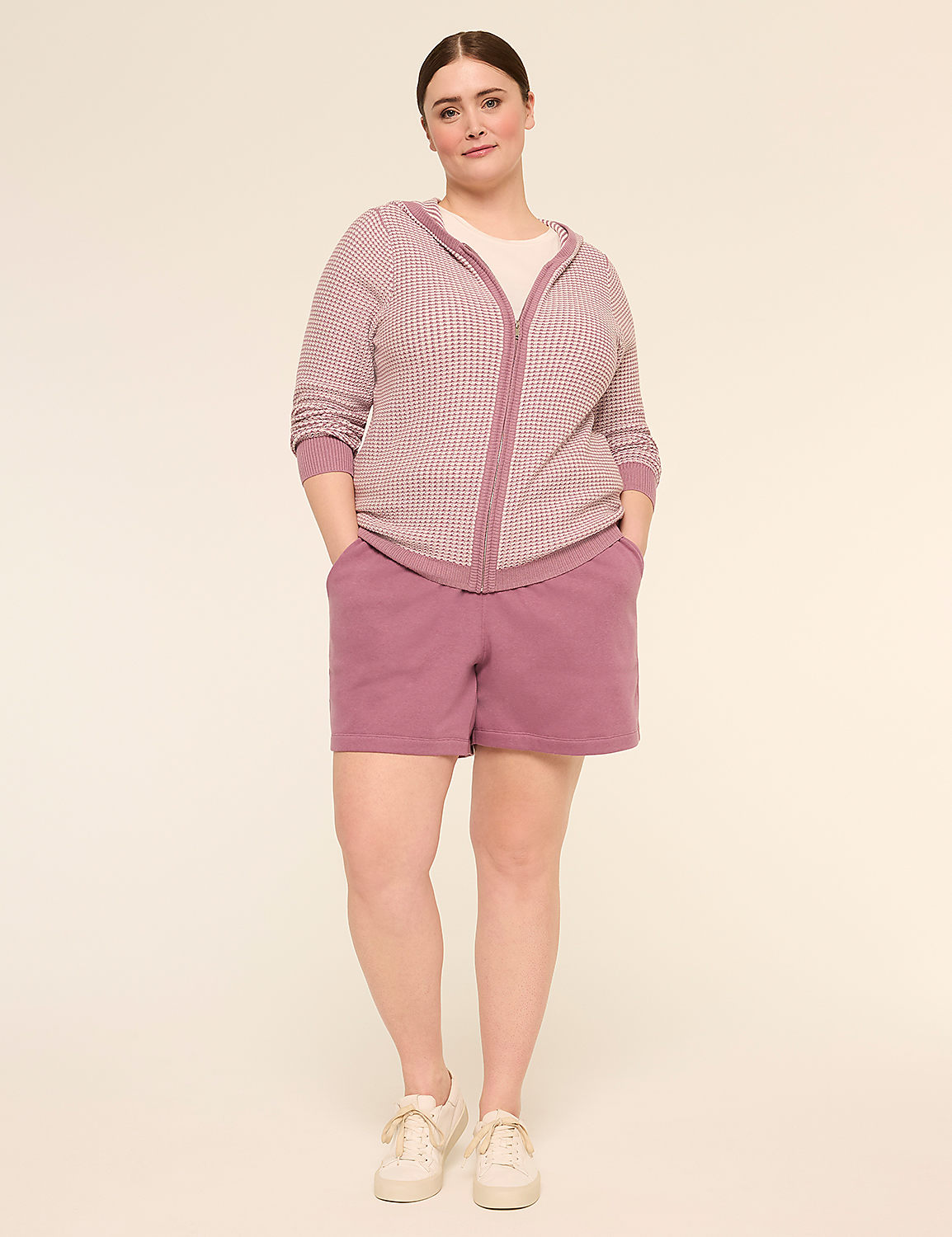LIVI Long-Sleeve Zip Up Sweater Hoodie Product Image 5