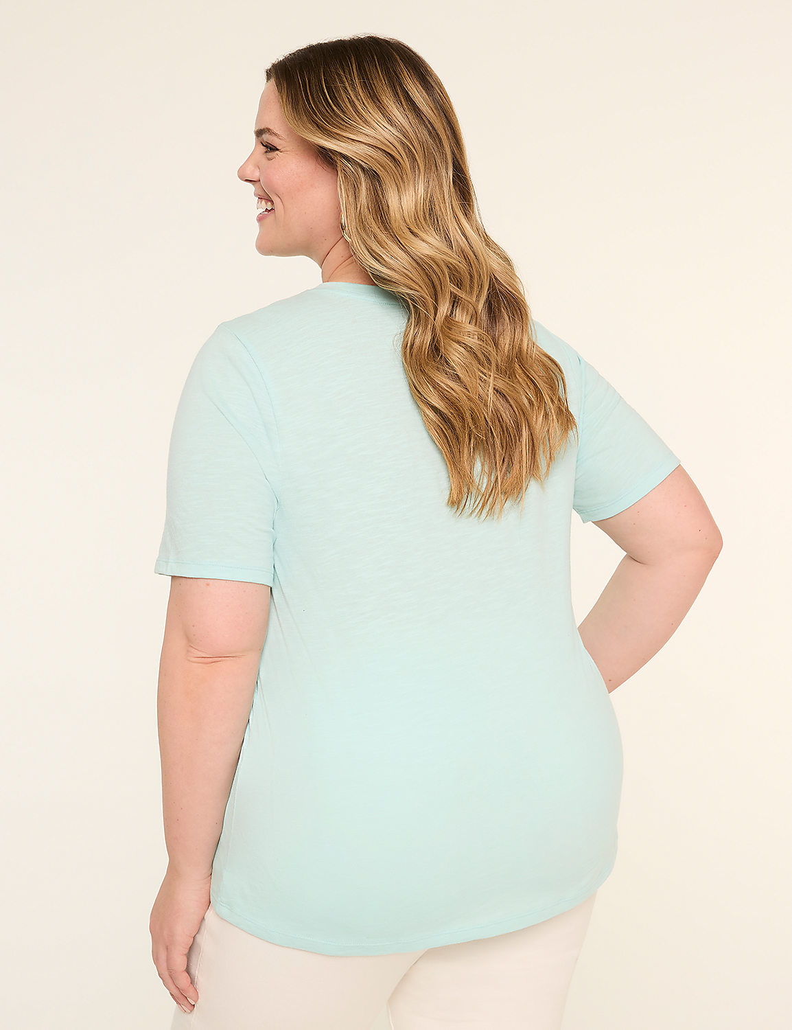 Perfect Sleeve Crew-Neck Tee Product Image 2