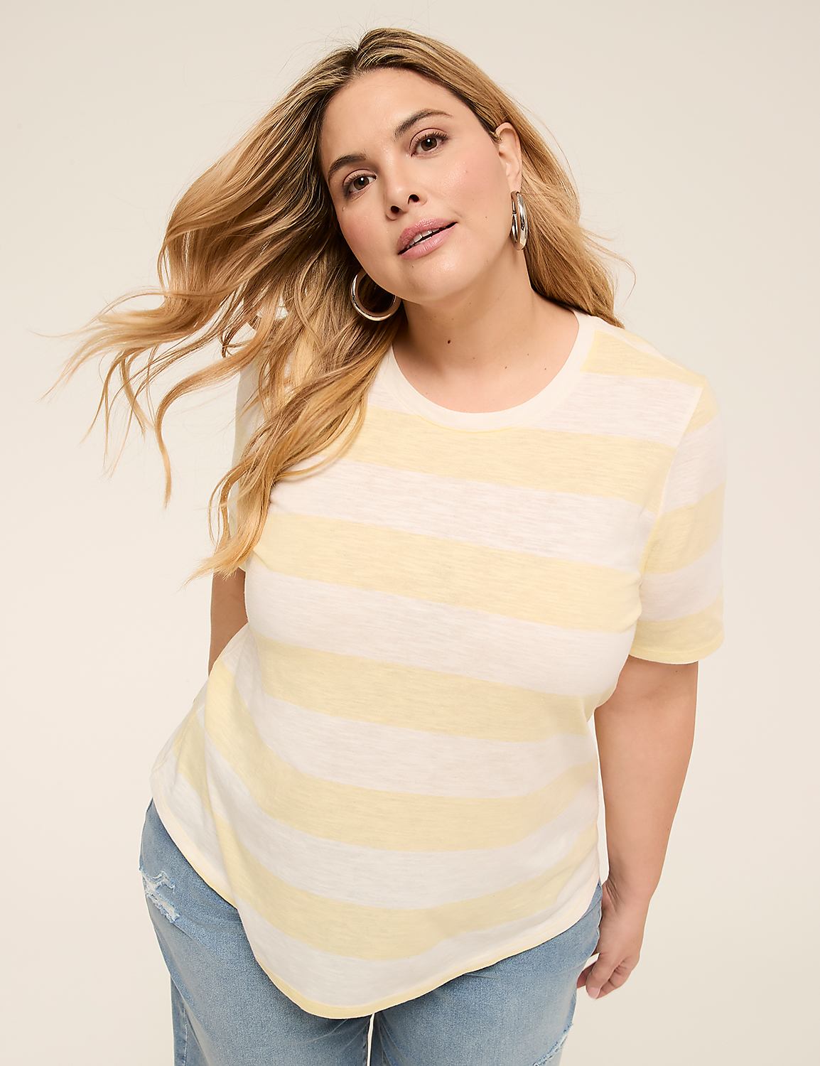 Perfect Sleeve Crew-Neck Tee Product Image 1
