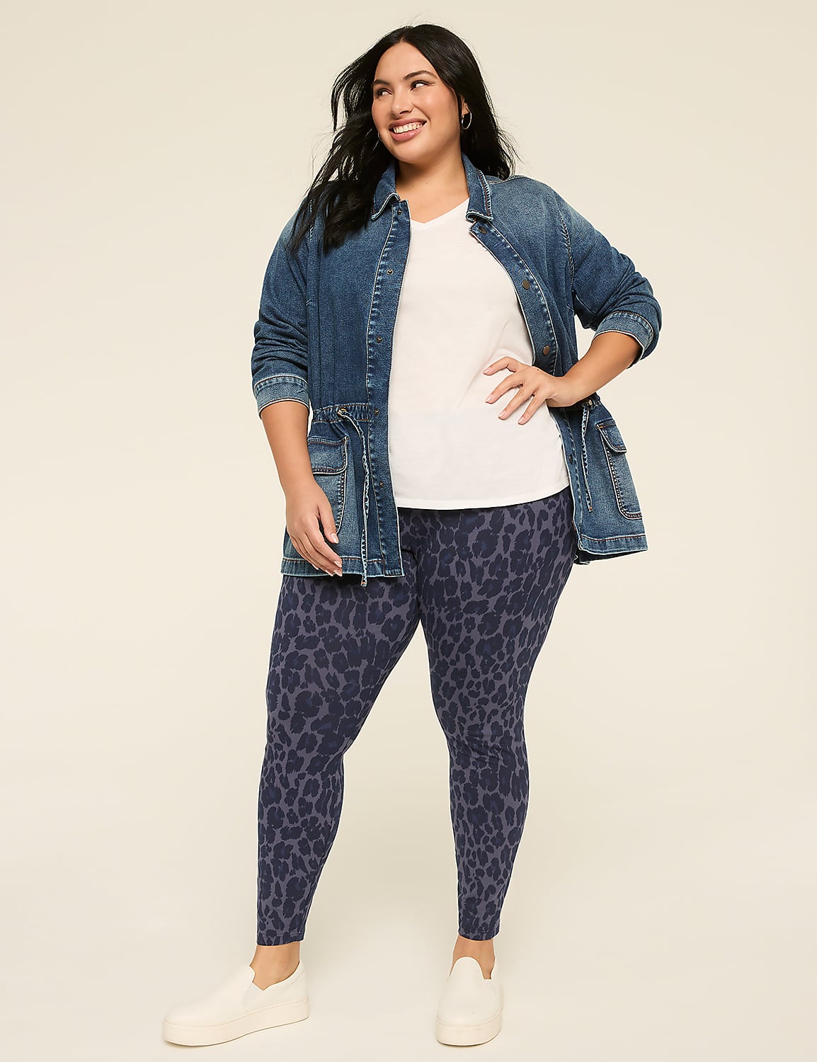 Printed Layering Fashion Legging Product Image 3