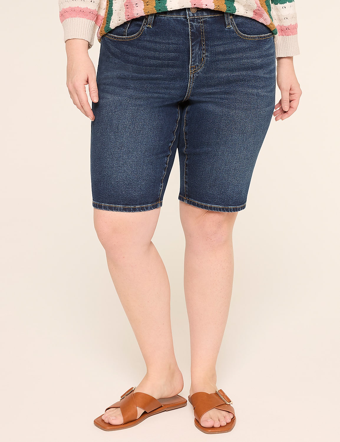 Genius Fitted 10" Bermuda Short Product Image 1
