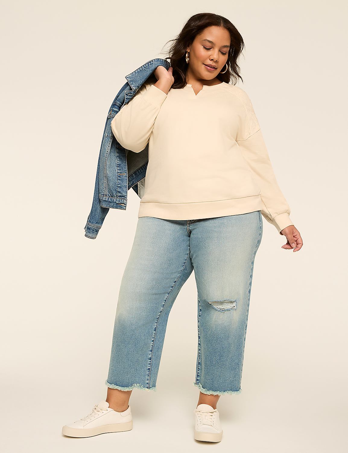 360 Flex Signature Fit Straight Capri Product Image 3