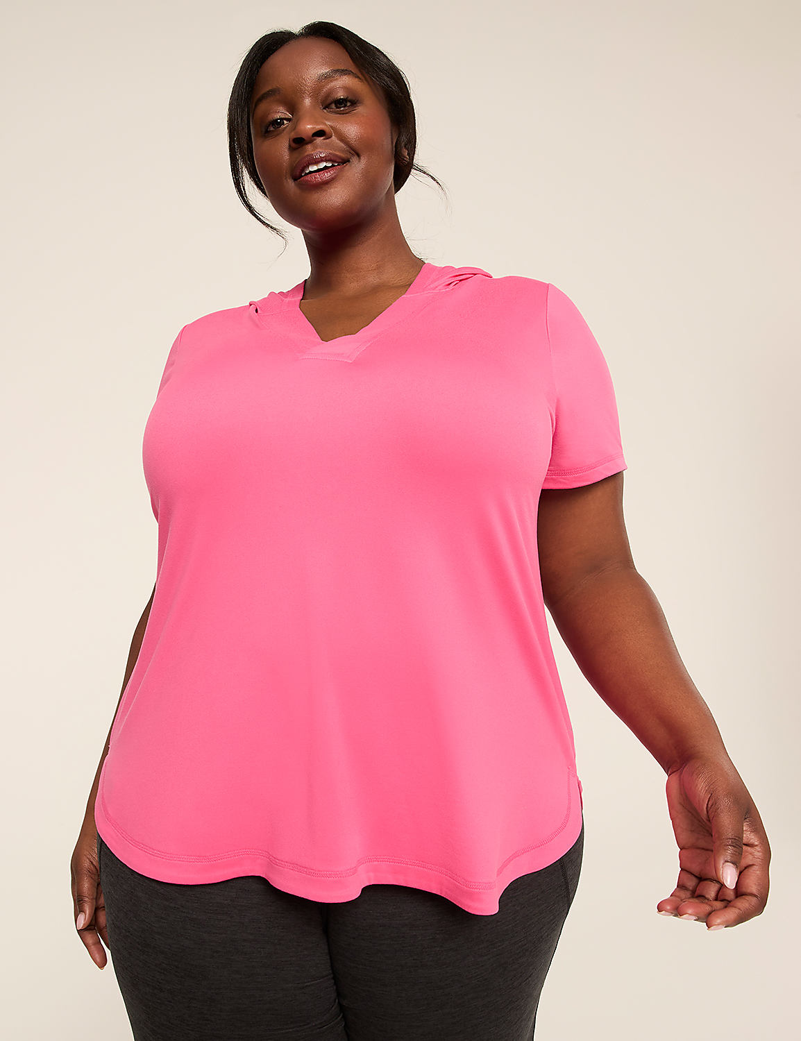 LIVI Soft Short-Sleeve Hoodie Product Image 1