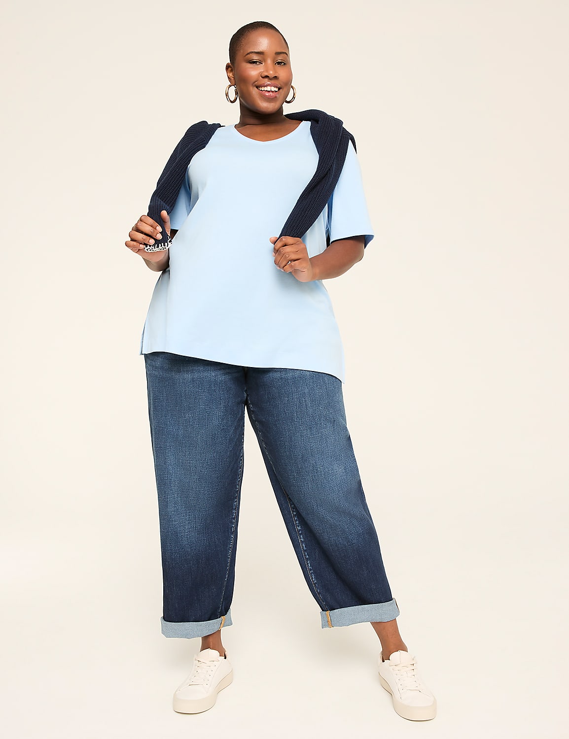 Boyfriend Fit Jean Product Image 3