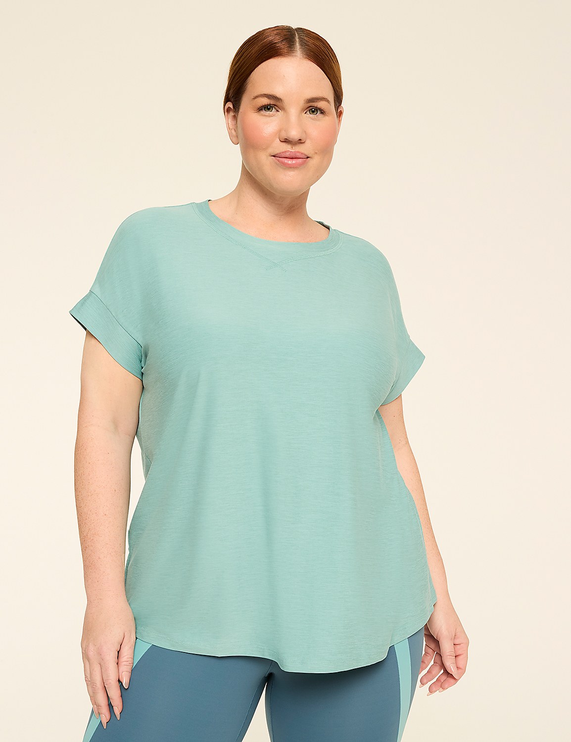 LIVI Soft Short-Sleeve Recycled Tee Product Image 1