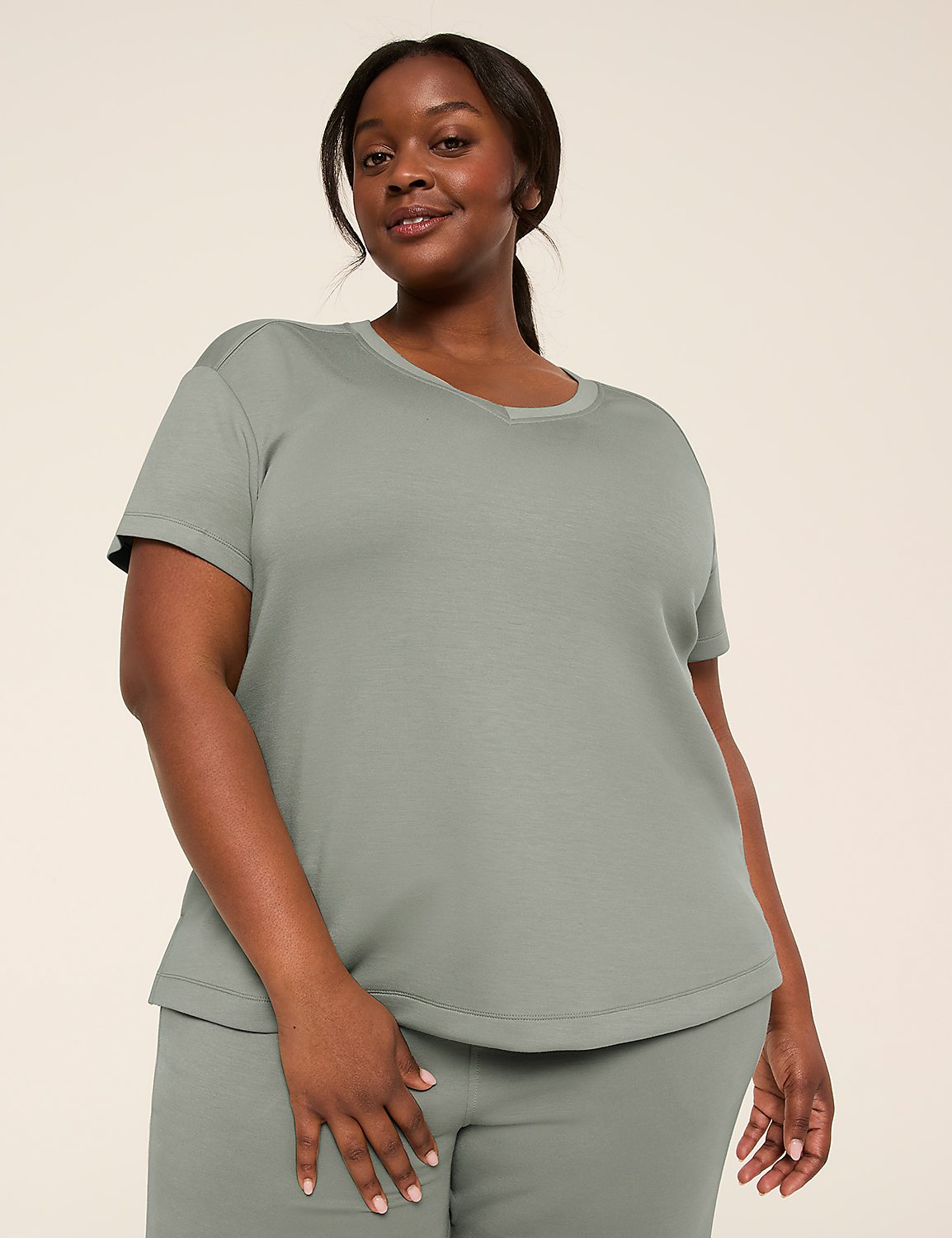 LIVI Journey V-Neck Top Product Image 1