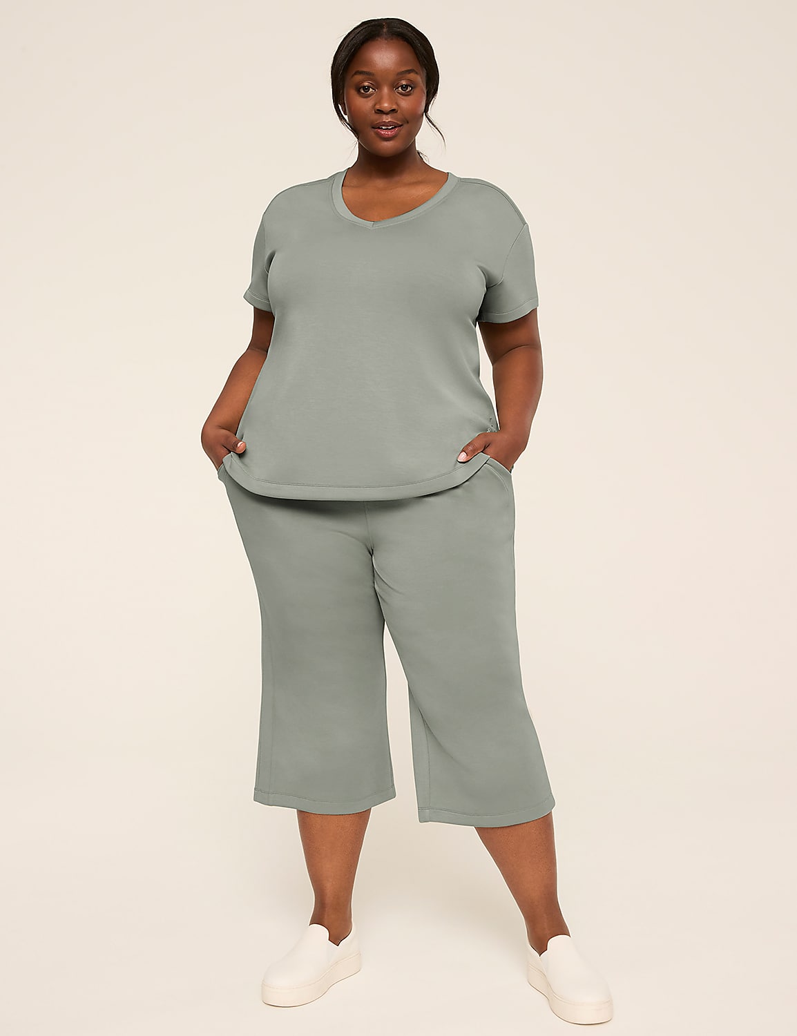 LIVI Journey Relaxed Straight Crop Pant Product Image 3