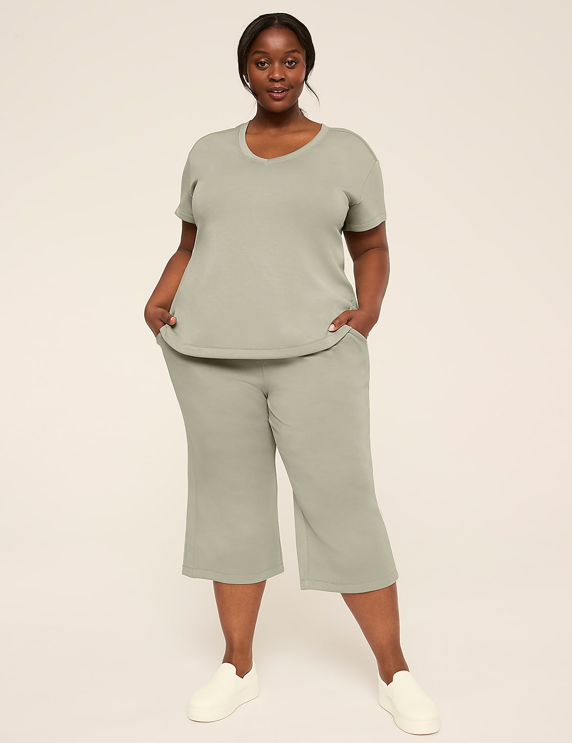 LIVI Journey Relaxed Straight Crop Pant Product Image 4