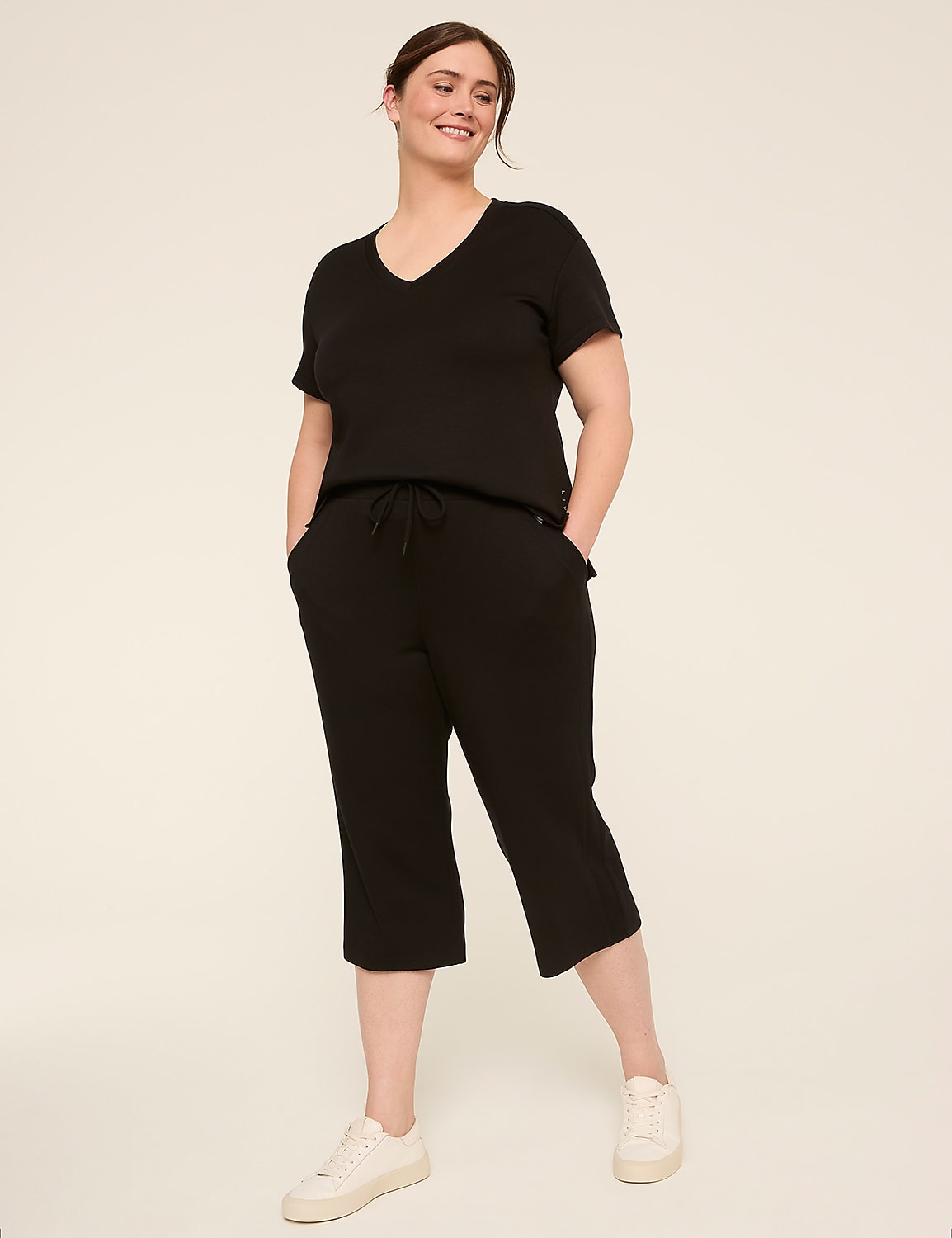 LIVI Journey Relaxed Straight Crop Pant Product Image 3
