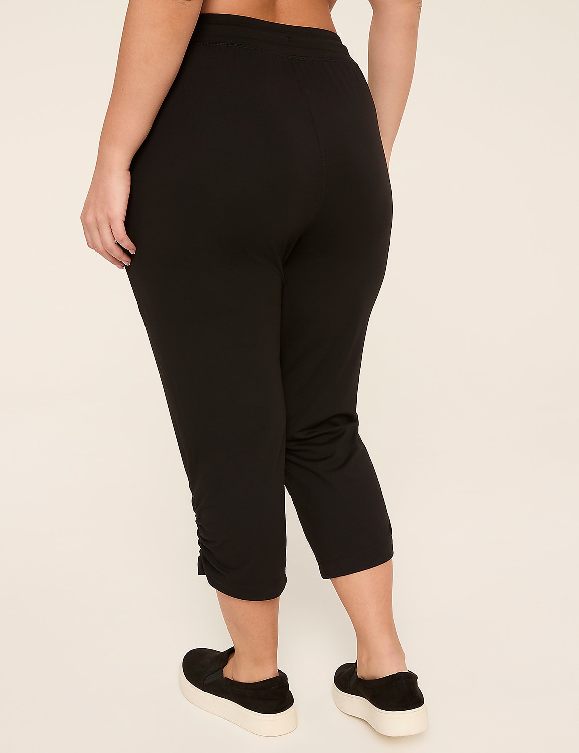 LIVI Soft Ruched Crop Product Image 2