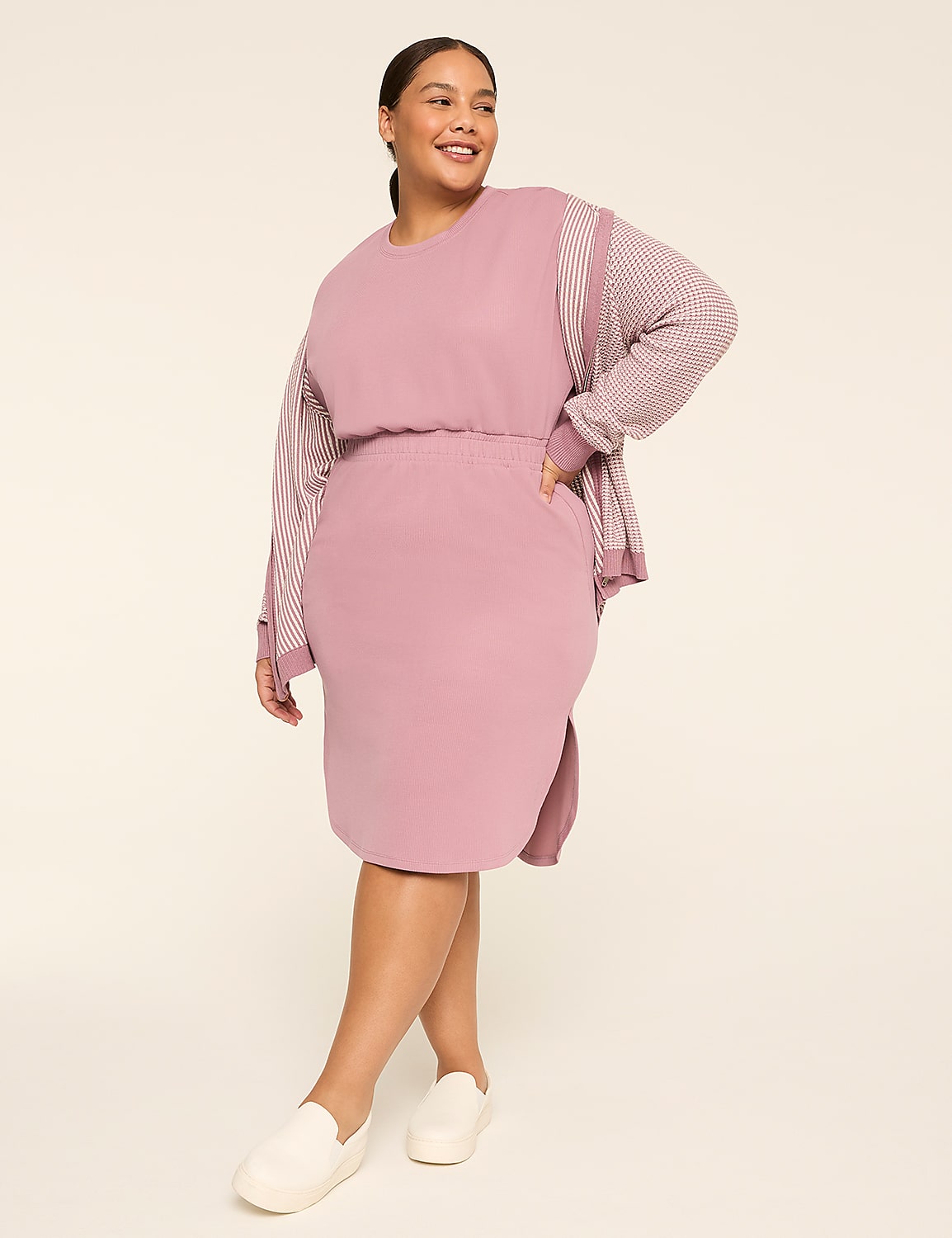 LIVI Short-Sleeve Journey Dress Product Image 1