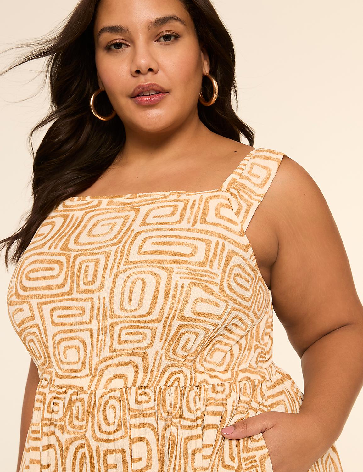 Square-Neck Tank Maxi Dress Product Image 3