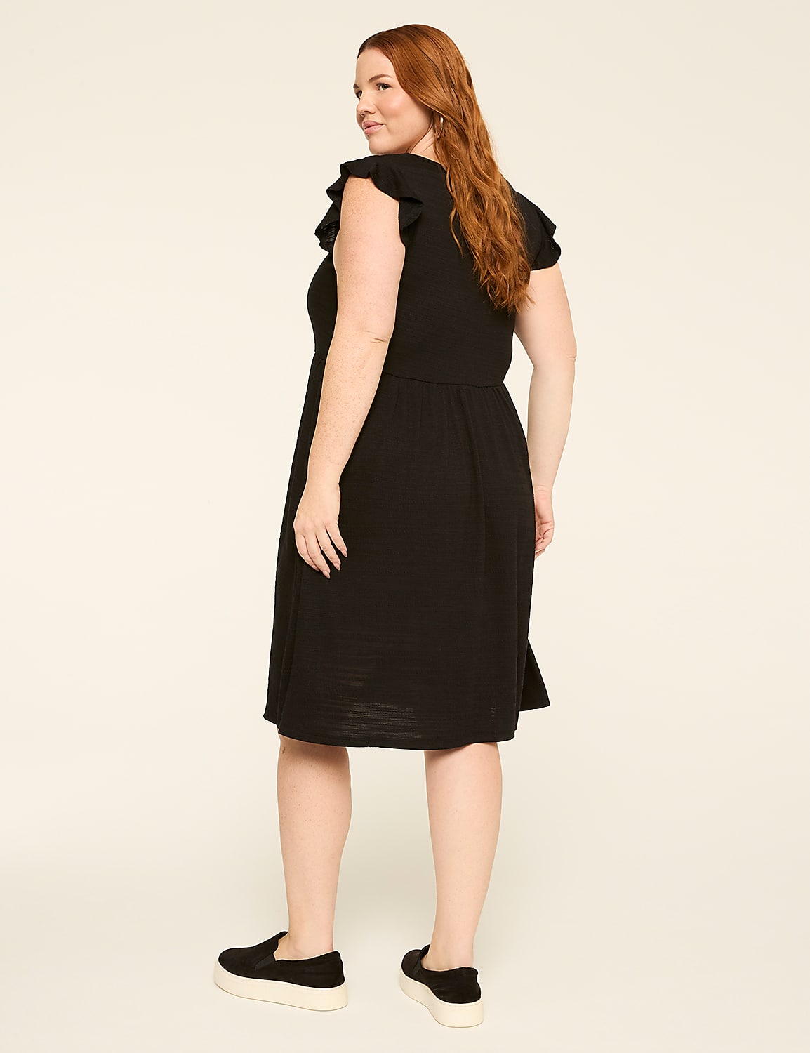 Short-Sleeve Short Dress Product Image 2