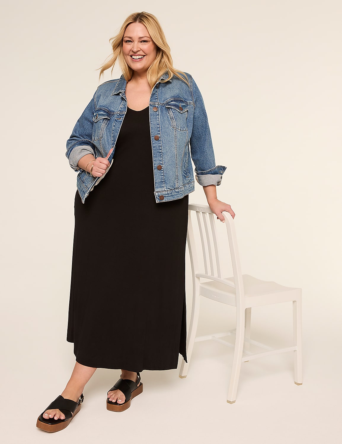 Short-Sleeve Maxi T-Shirt Dress Product Image 1