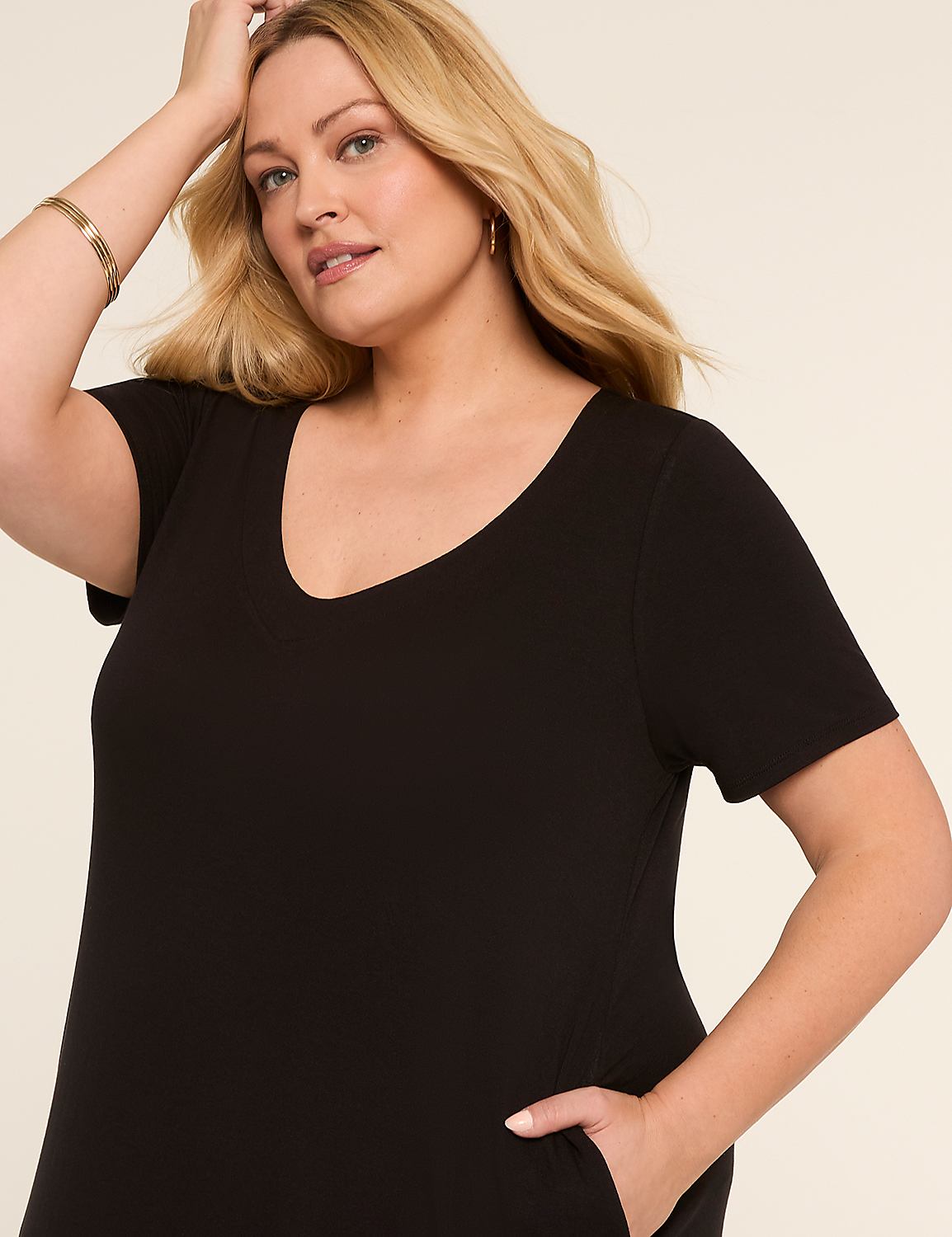 Short-Sleeve Maxi T-Shirt Dress Product Image 3