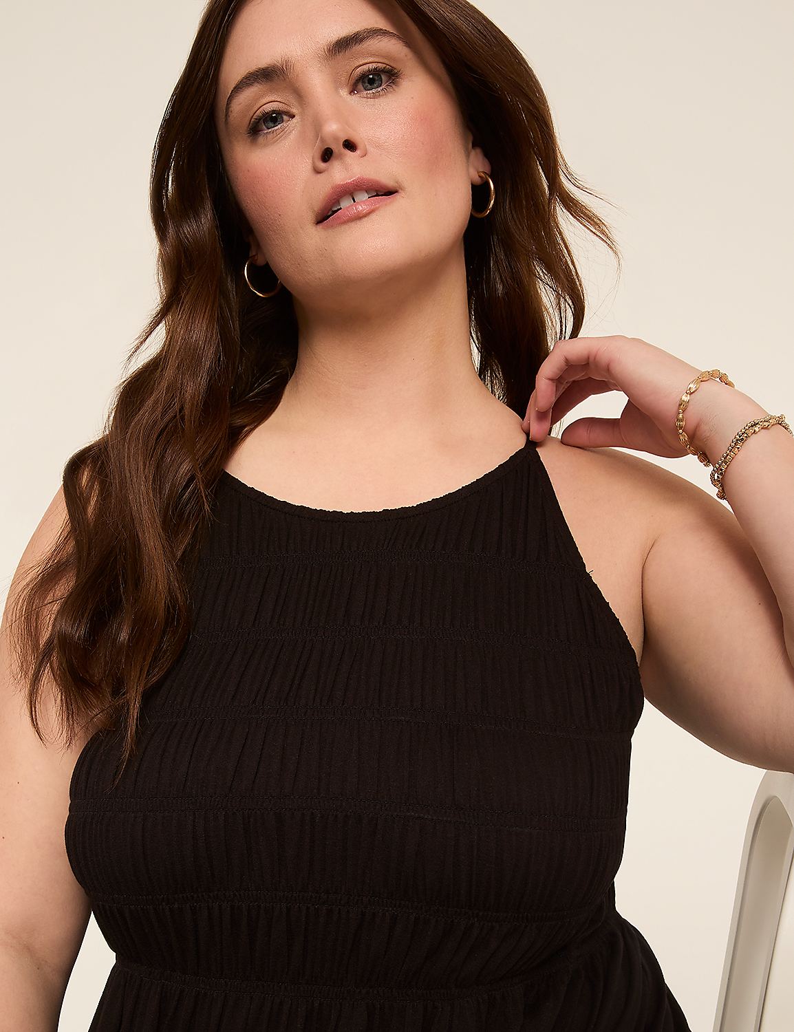 Shirred Bodice Maxi Sundress Product Image 3