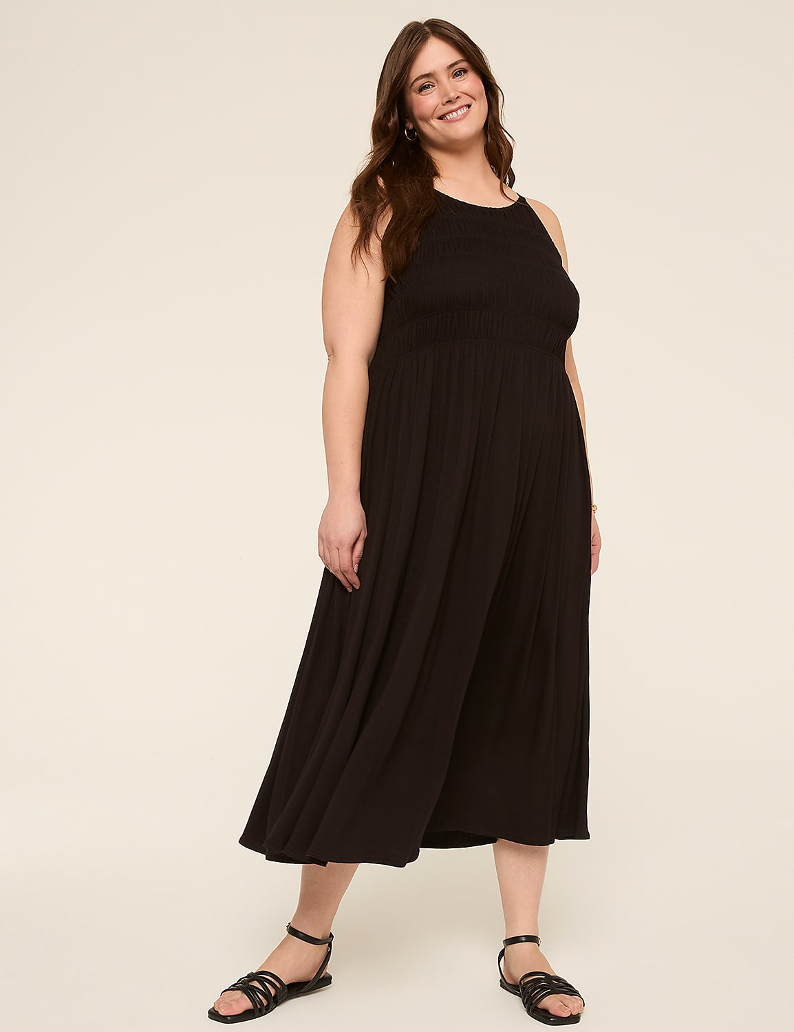 Shirred Bodice Maxi Sundress Product Image 1