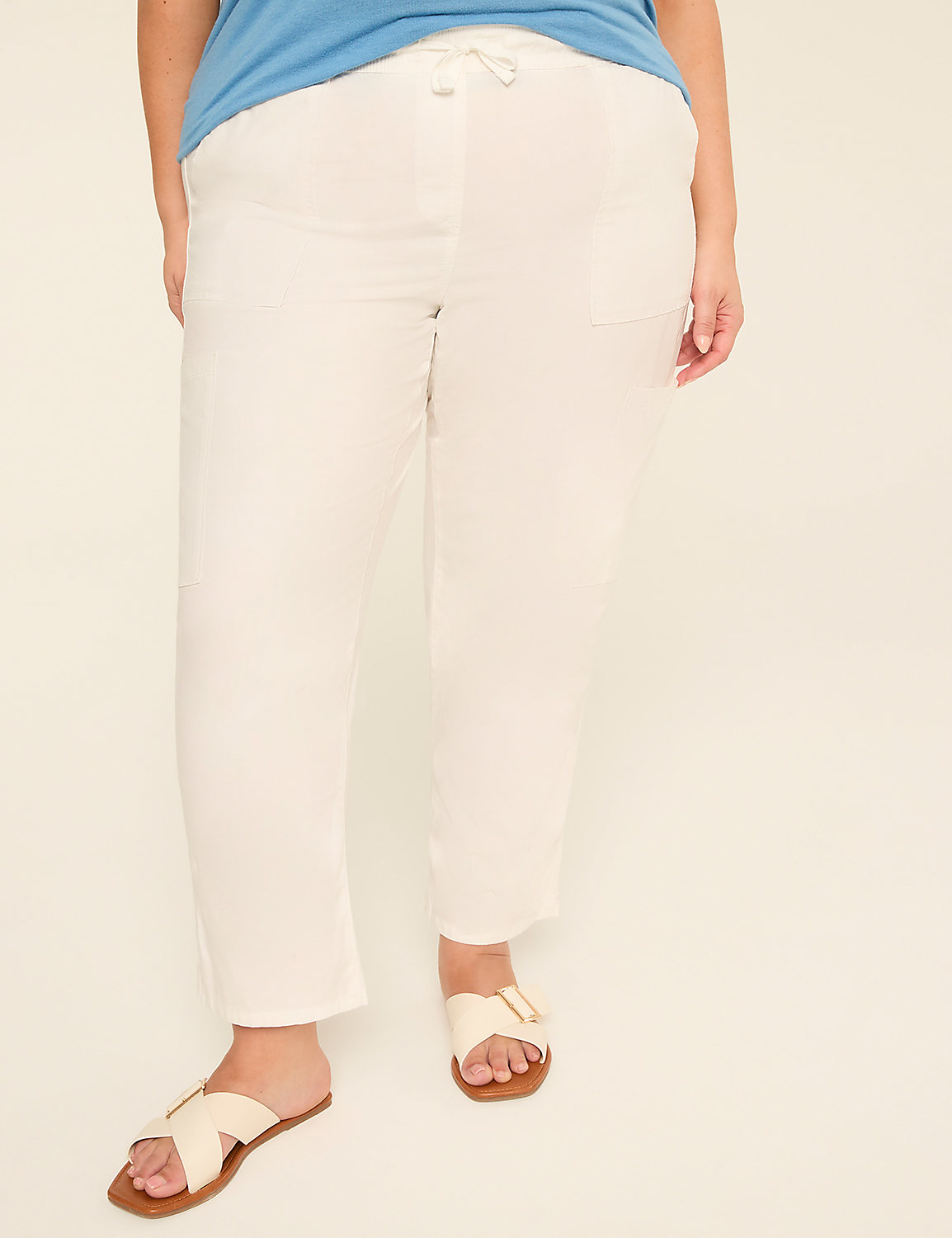 Cargo Capri Pant Product Image 1