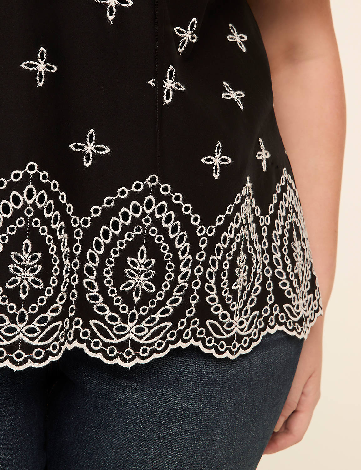 Flutter-Sleeve Swing Blouse Product Image 4