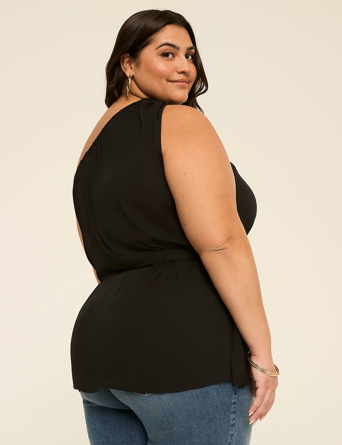 Asymmetric One-Shoulder Top Product Image 2