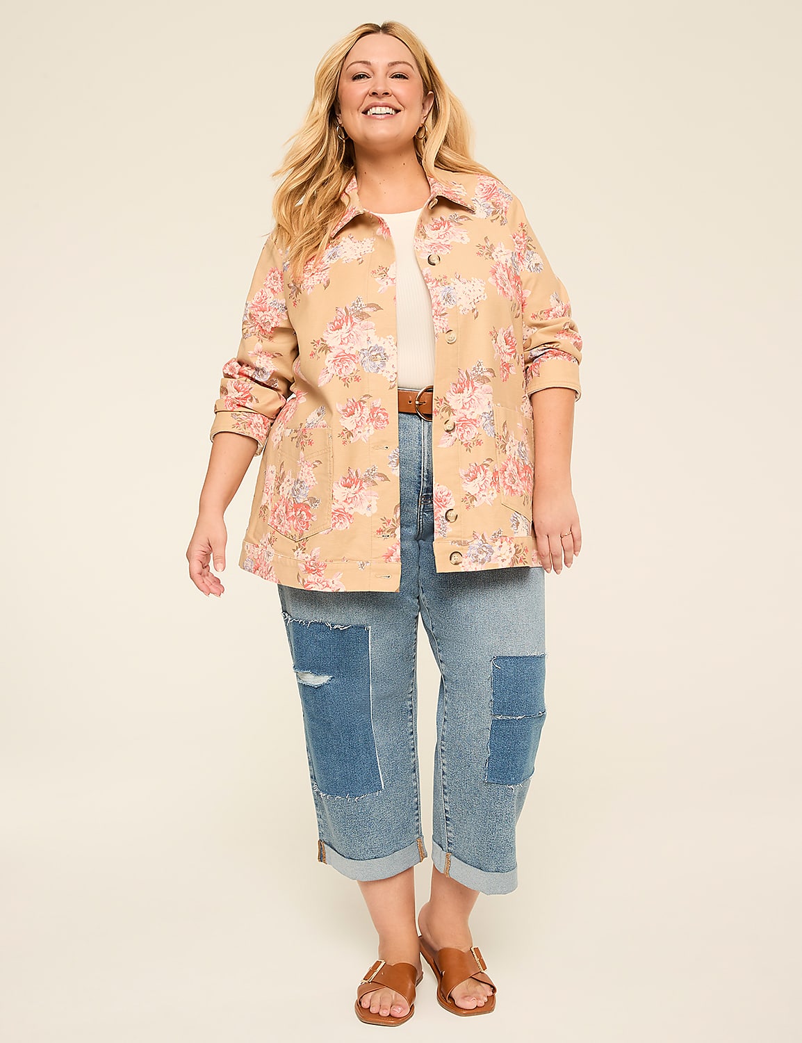 Floral Printed Jacket Product Image 3