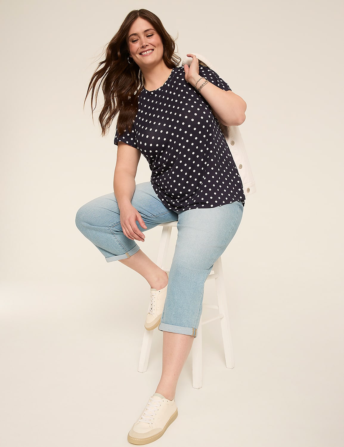 DreamFeel Short-Sleeve Crew-Neck Tee Product Image 3