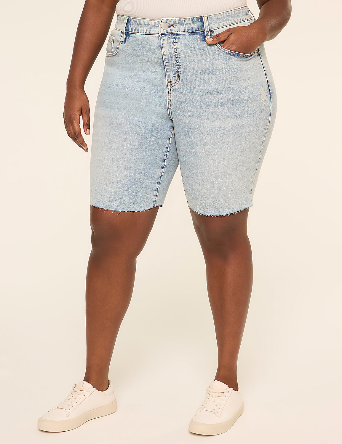 Genius Fitted 10" Bermuda Short Product Image 1