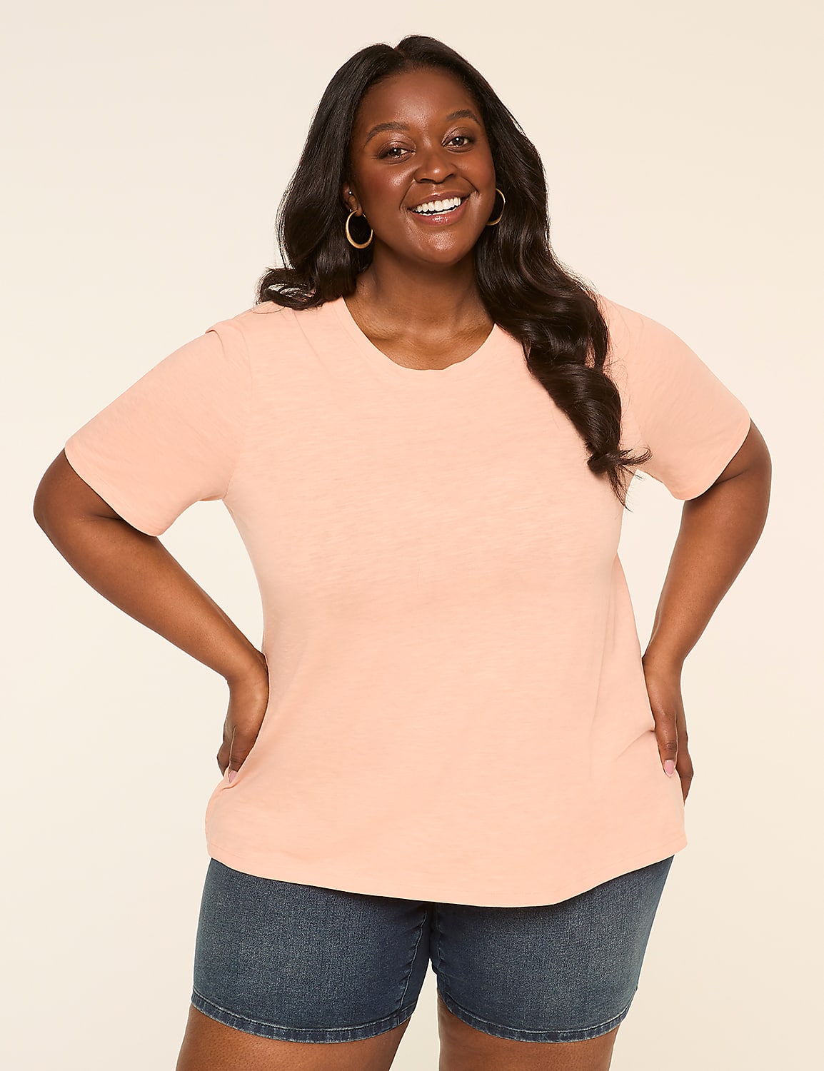 Perfect Sleeve Crew-Neck Tee Product Image 1