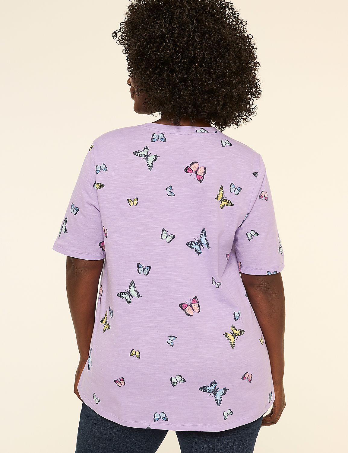 Perfect Sleeve Crew-Neck Tee Product Image 2