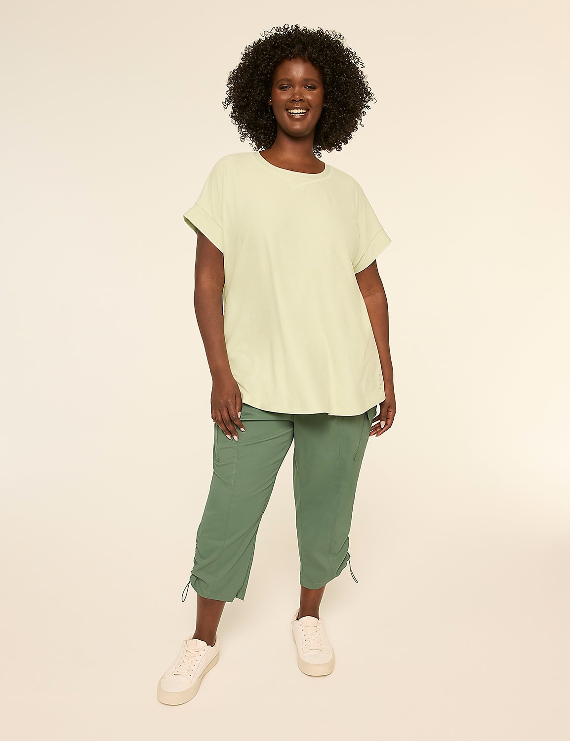 LIVI Soft Short-Sleeve Recycled Tee Product Image 3