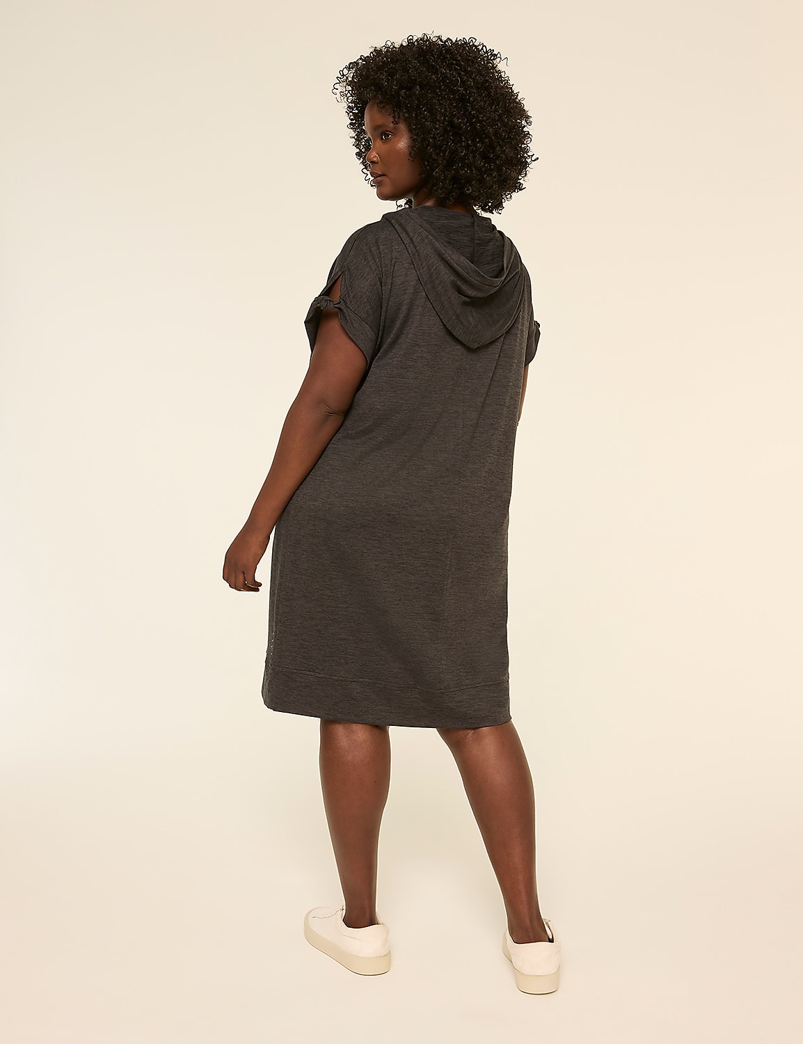 LIVI Soft Hooded Dress Product Image 2