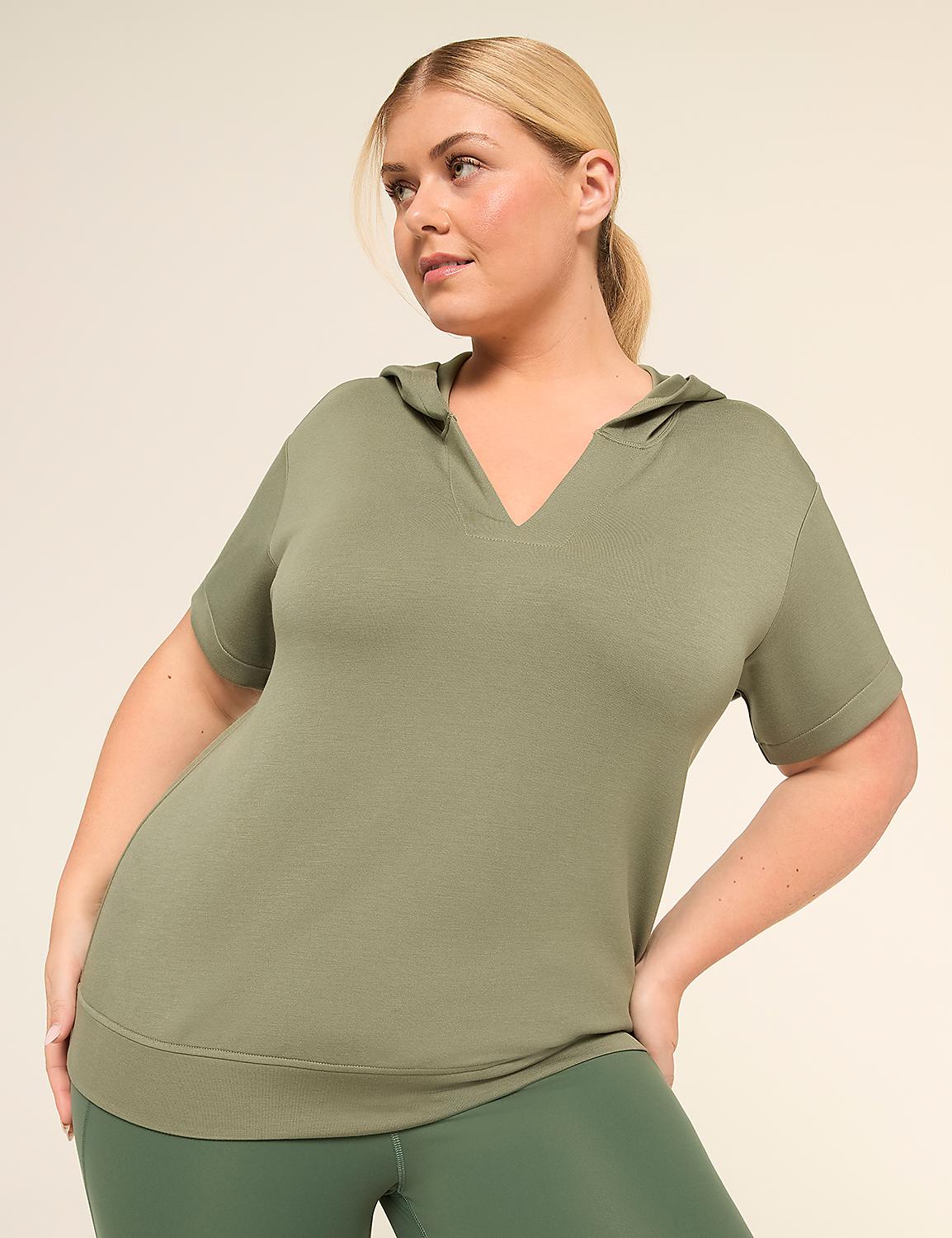 LIVI Journey Short-Sleeve Hooded Sweatshirt Product Image 1