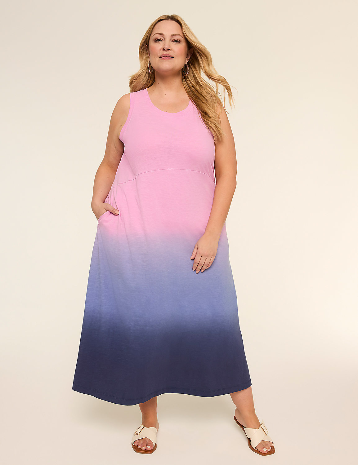 Sleeveless Easy Swing Maxi Dress Product Image 1