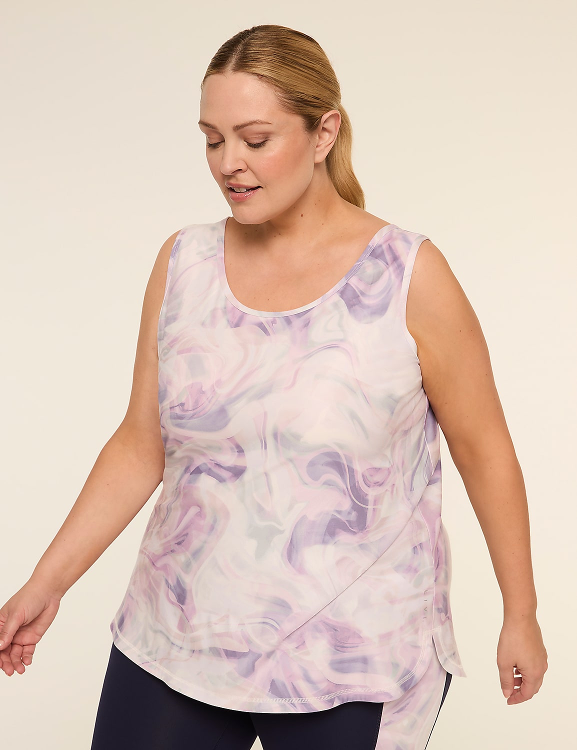 LIVI Soft Cross-Back Tank Product Image 1
