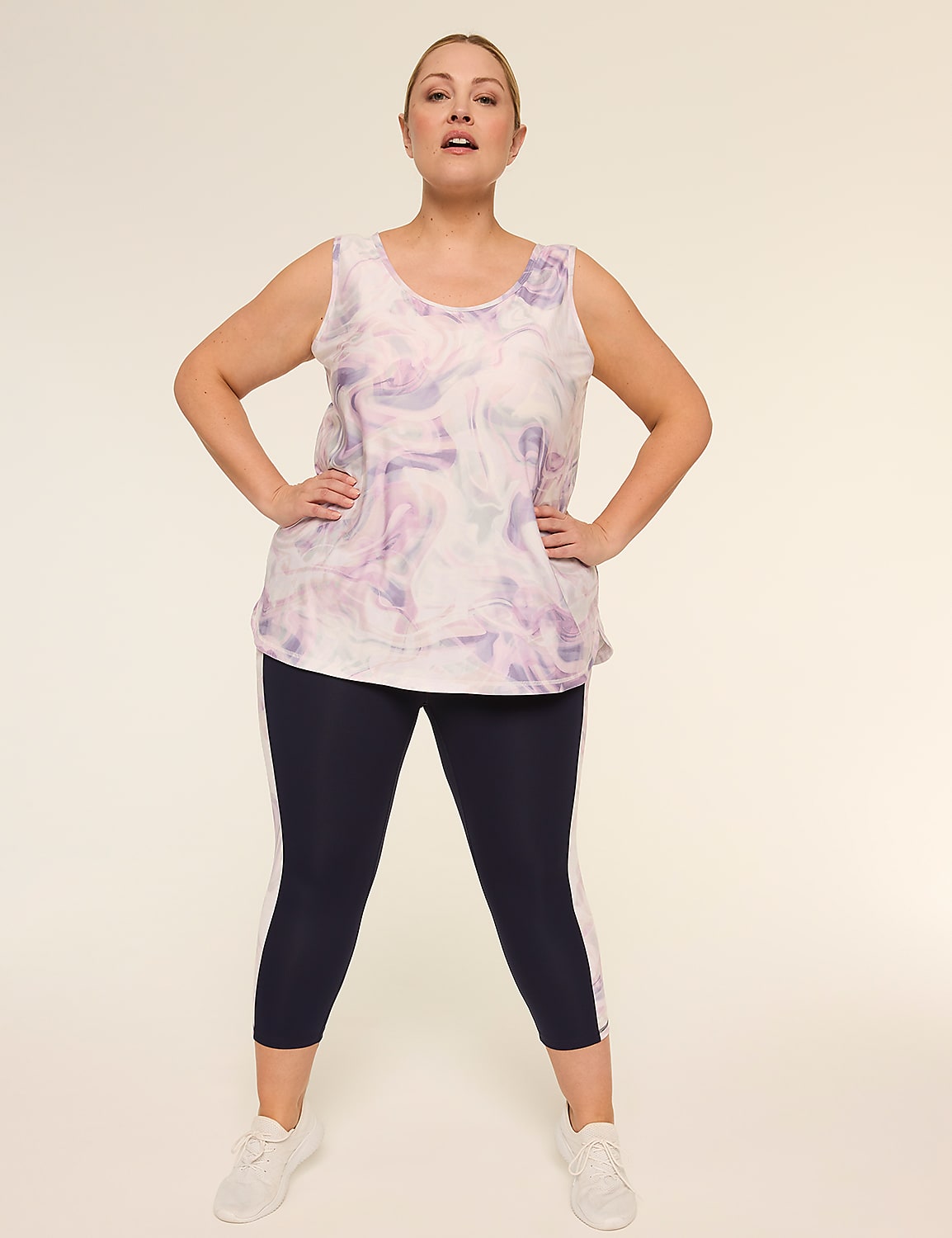 LIVI Soft Cross-Back Tank Product Image 3