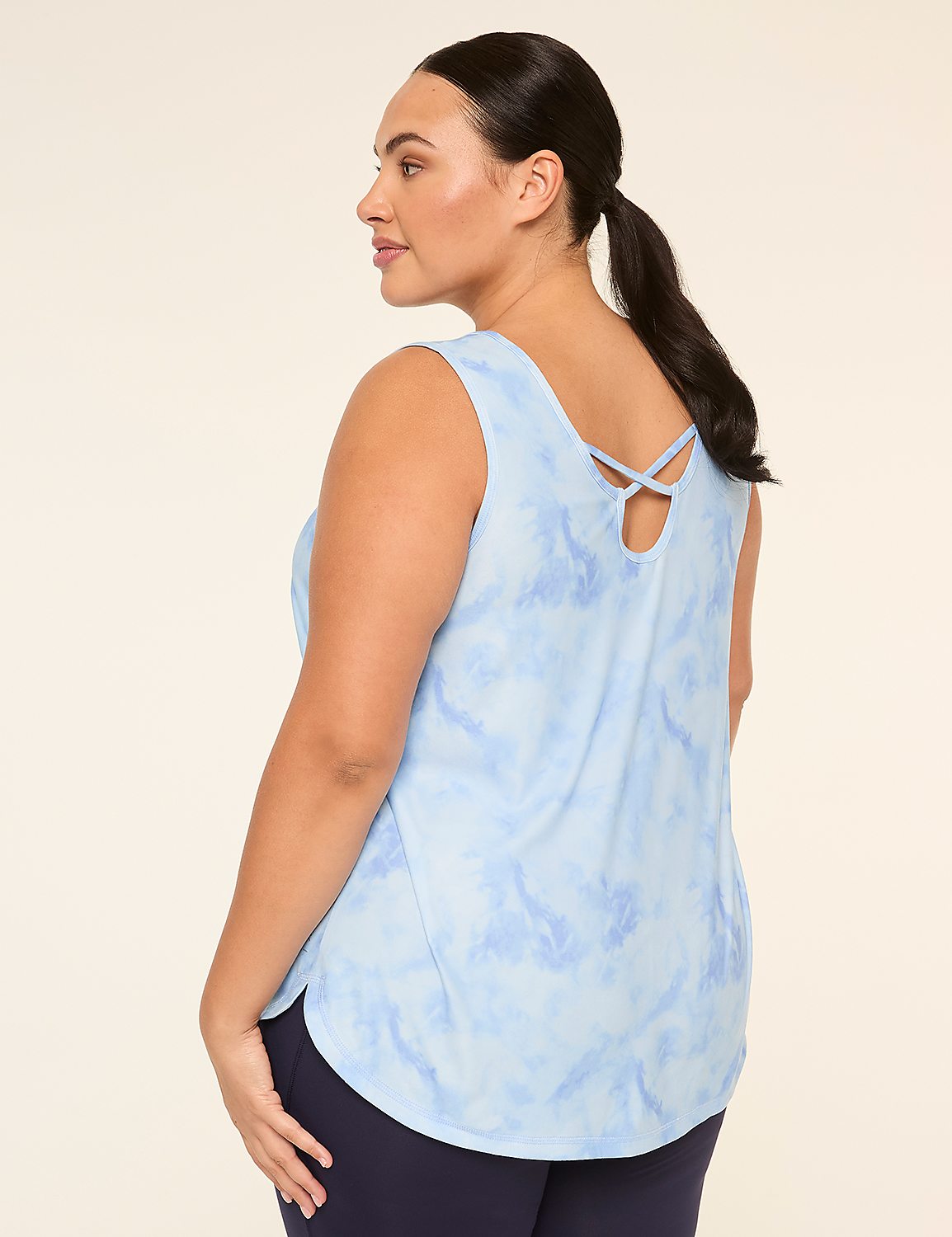 LIVI Soft Cross-Back Tank Product Image 2