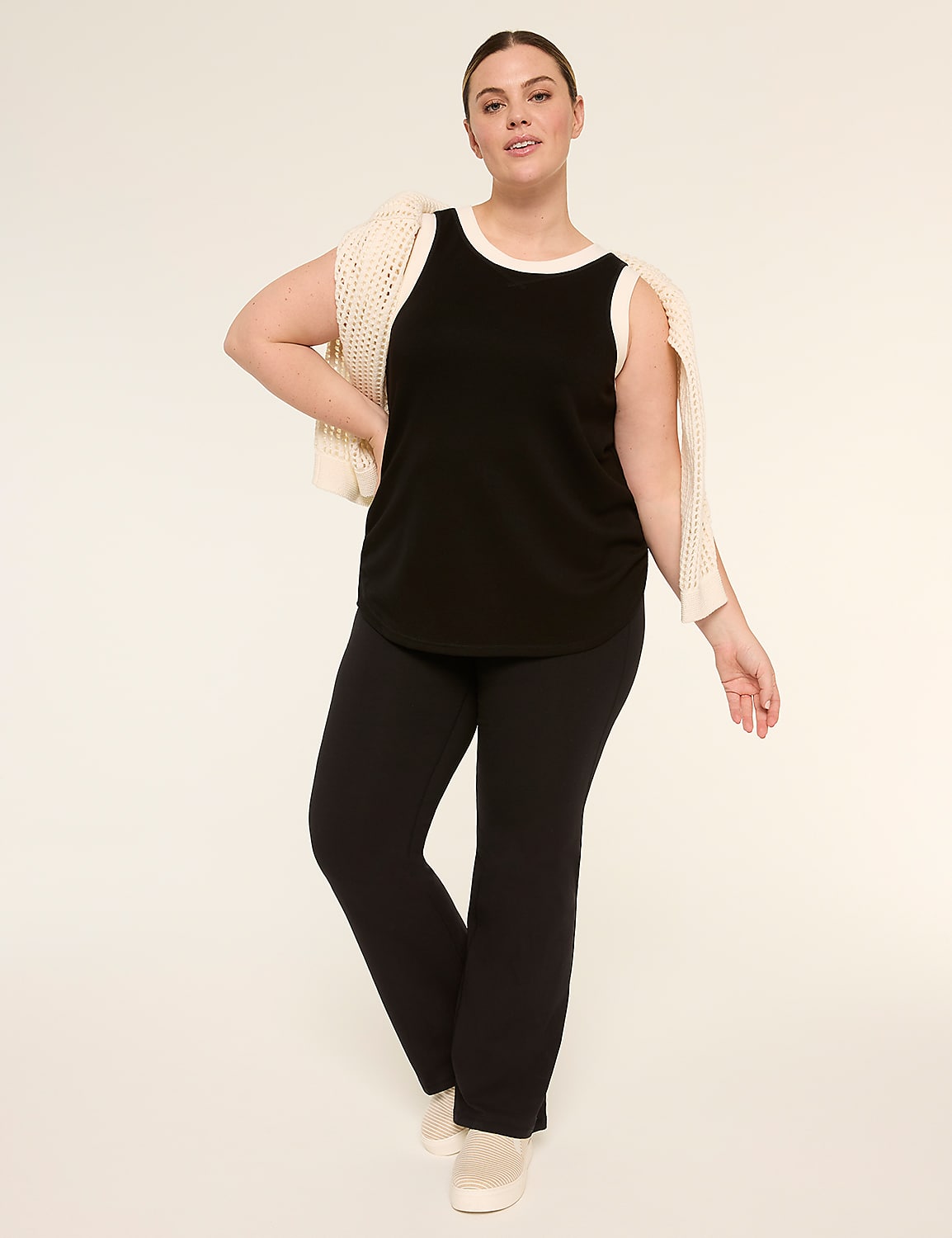 LIVI Journey Side-Ruched Tank Product Image 3