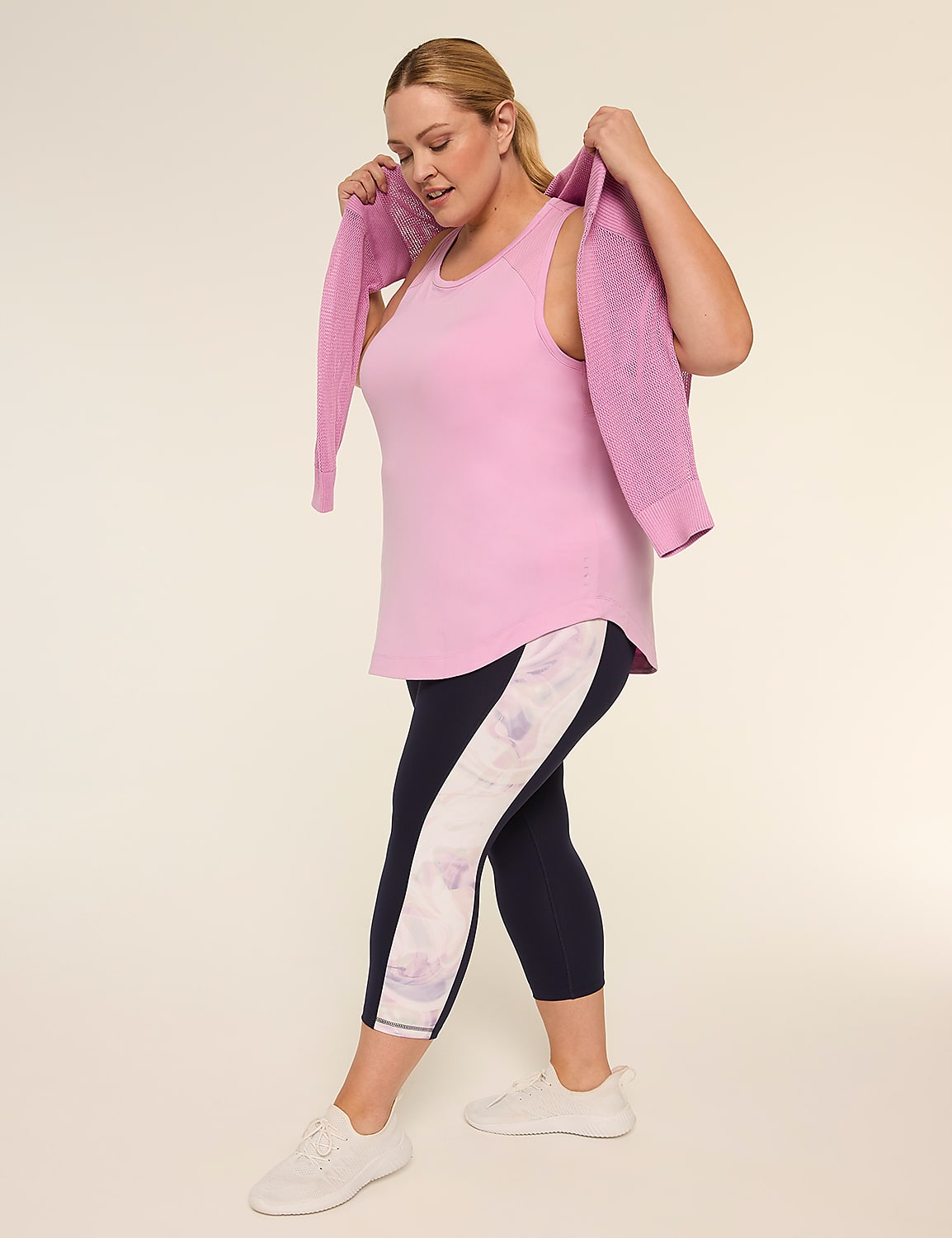 LIVI Soft Mixed-Rib Tank Product Image 3