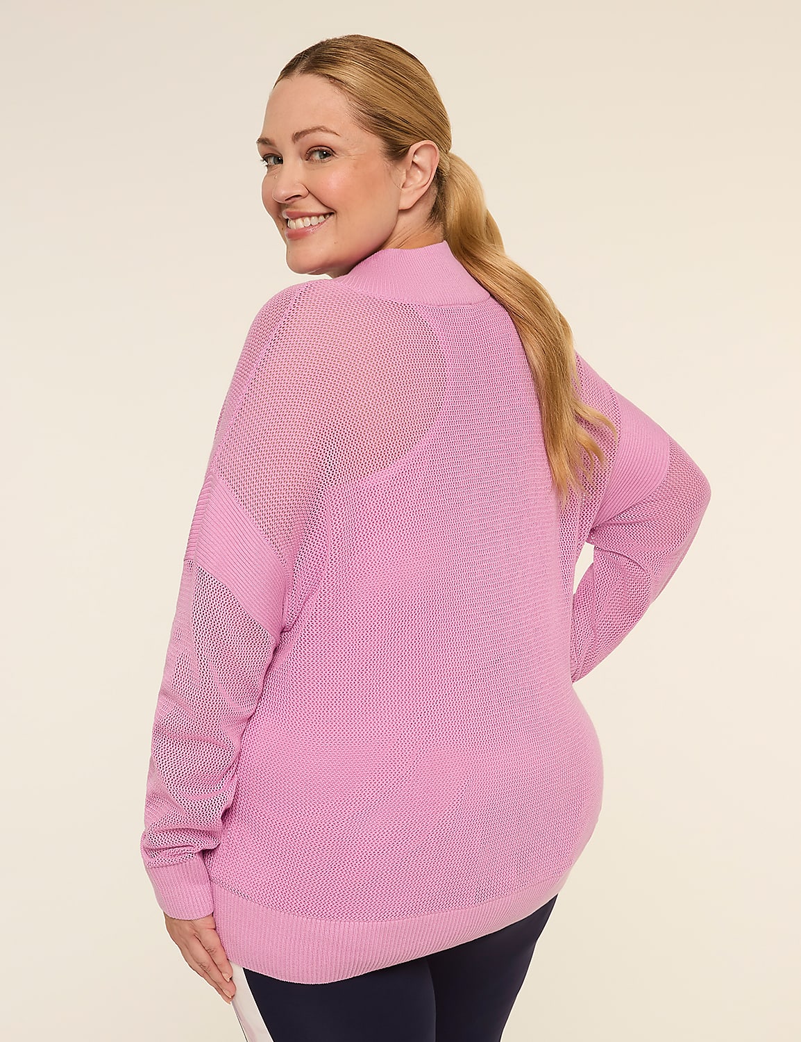 LIVI Half-Zip Sweater Pullover Product Image 2