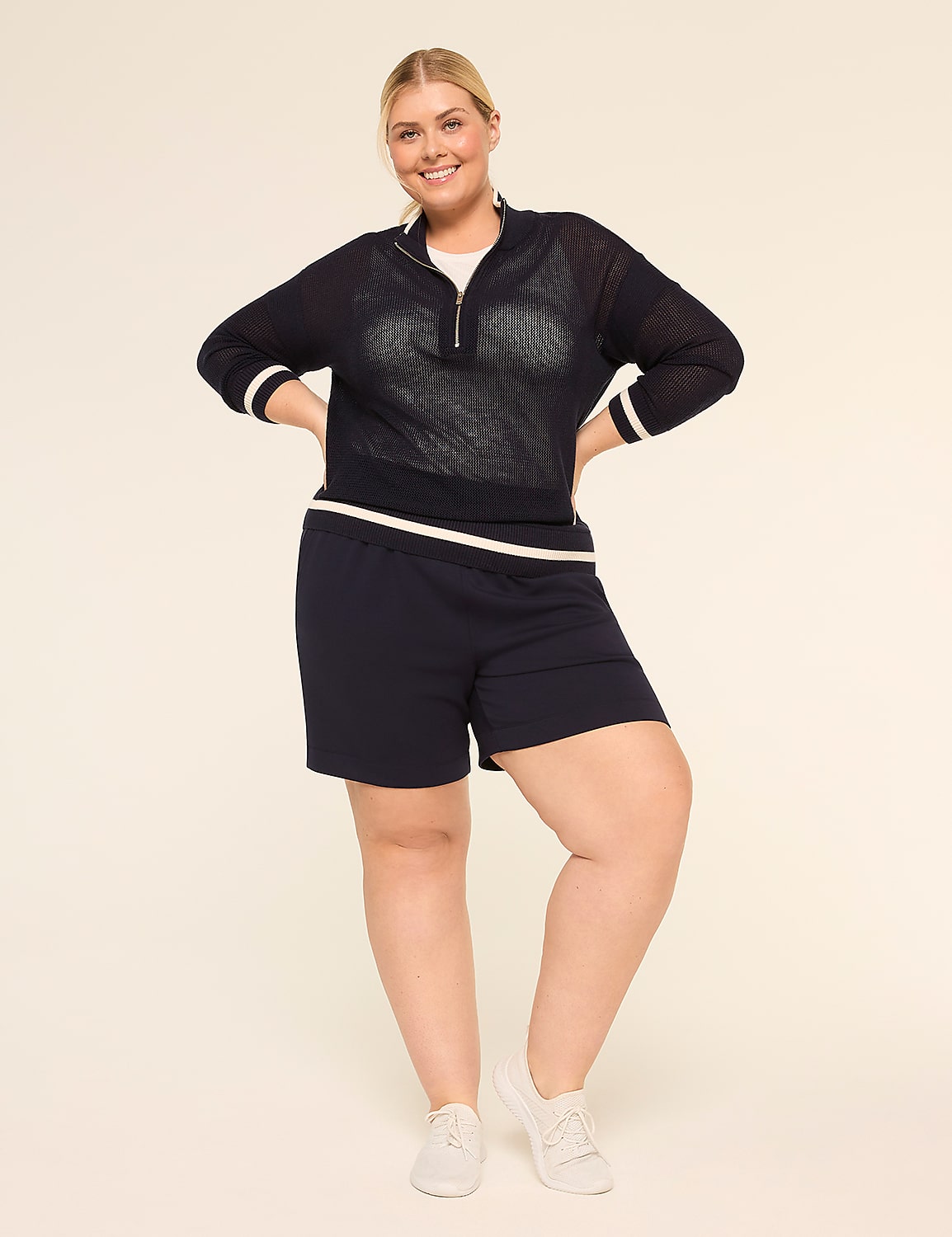 LIVI Half-Zip Sweater Pullover Product Image 3