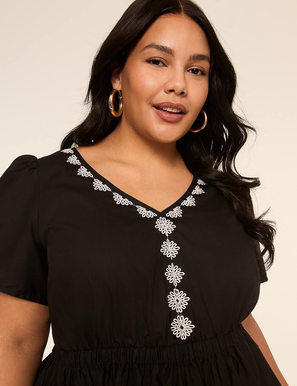 Flutter-Sleeve V-Neck Maxi Dress Product Image 3