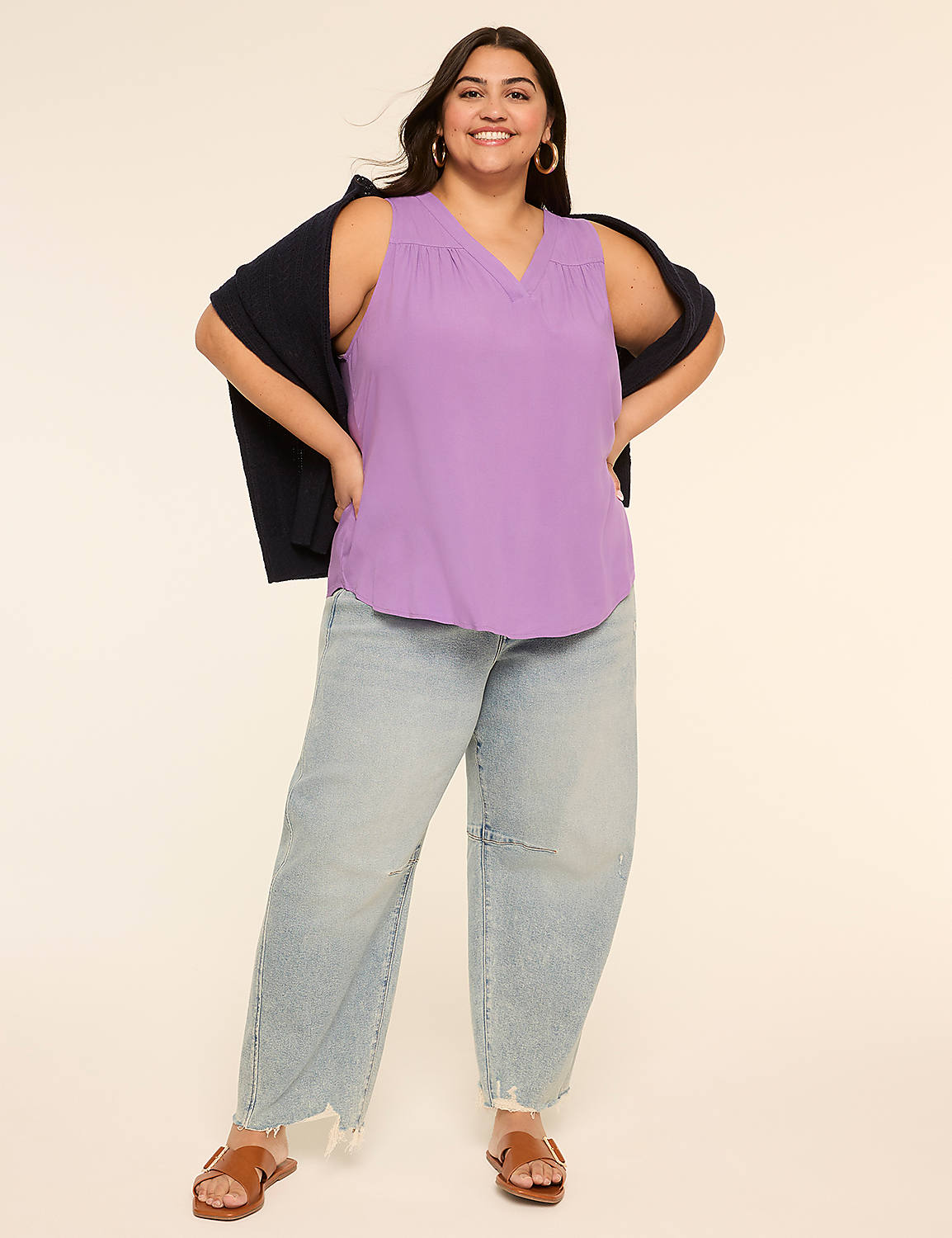 V-Neck Tank Product Image 3