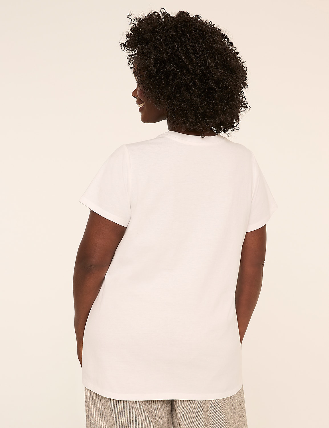 Flower Outline Graphic Tee Product Image 2