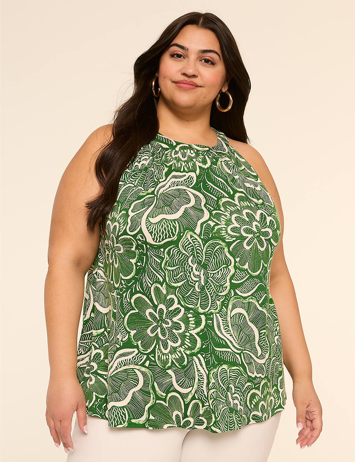 Sleeveless Halter Top
