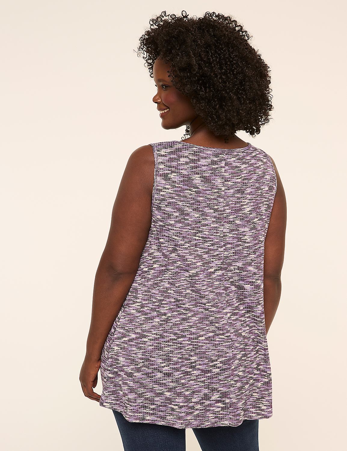Swing Crew-Neck Hacci Tank Product Image 2
