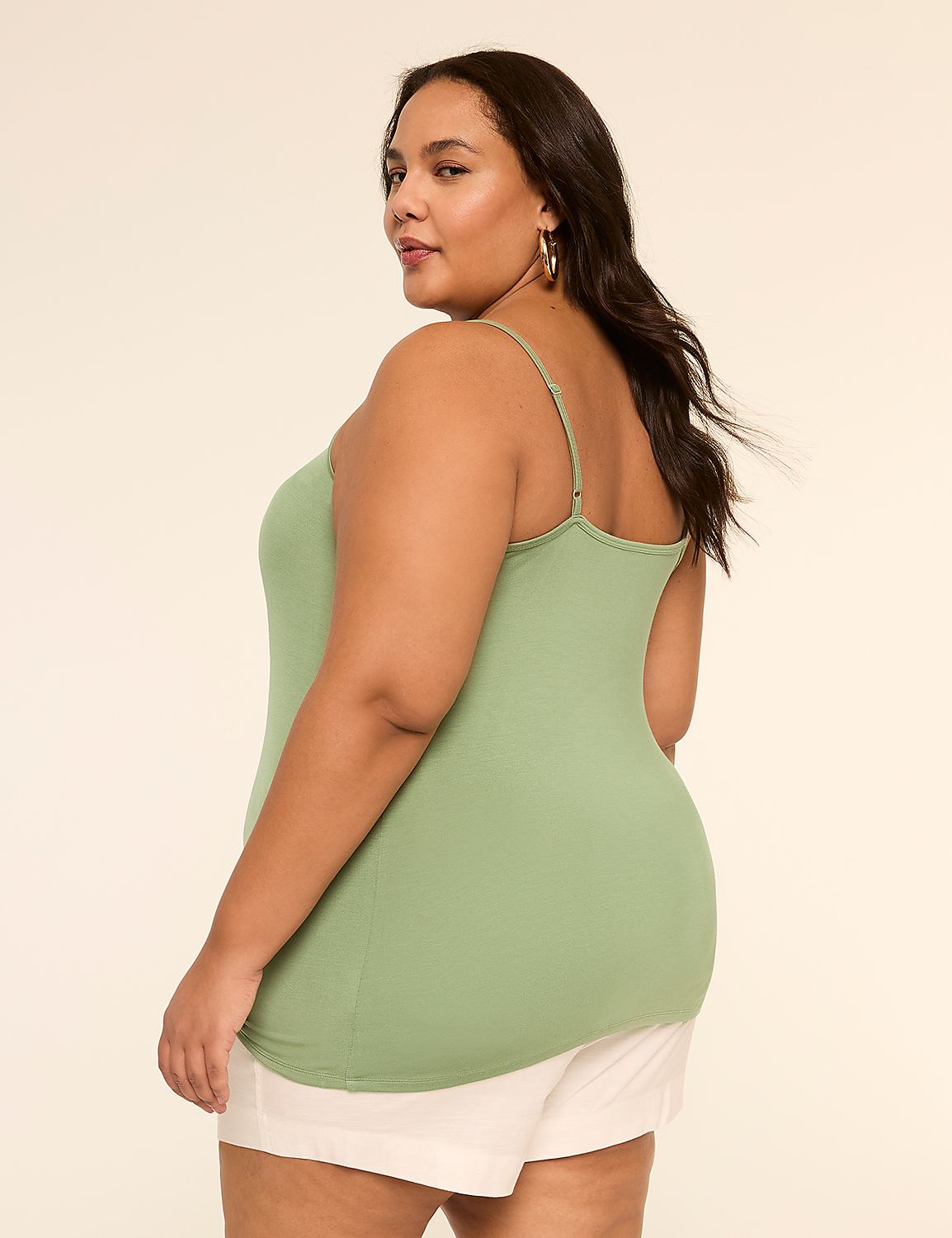 V-Neck Body-Skimming Cami Product Image 2