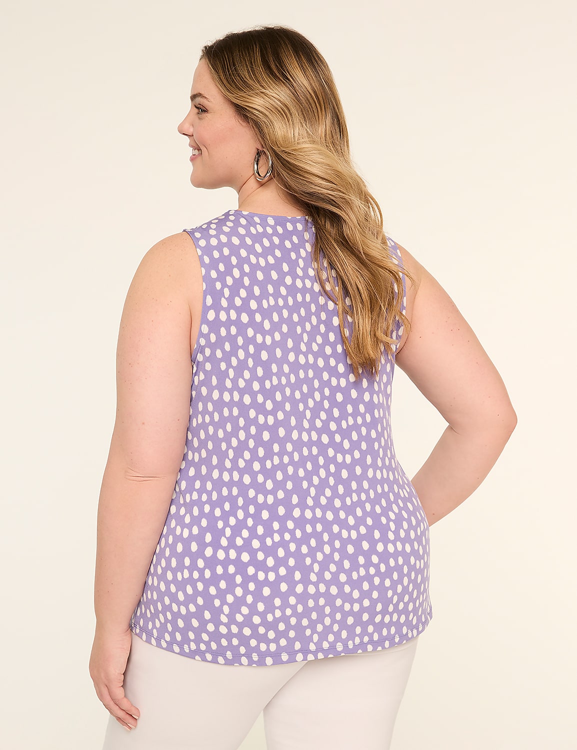 Swing Sleeveless Pleat-Front Top Product Image 2