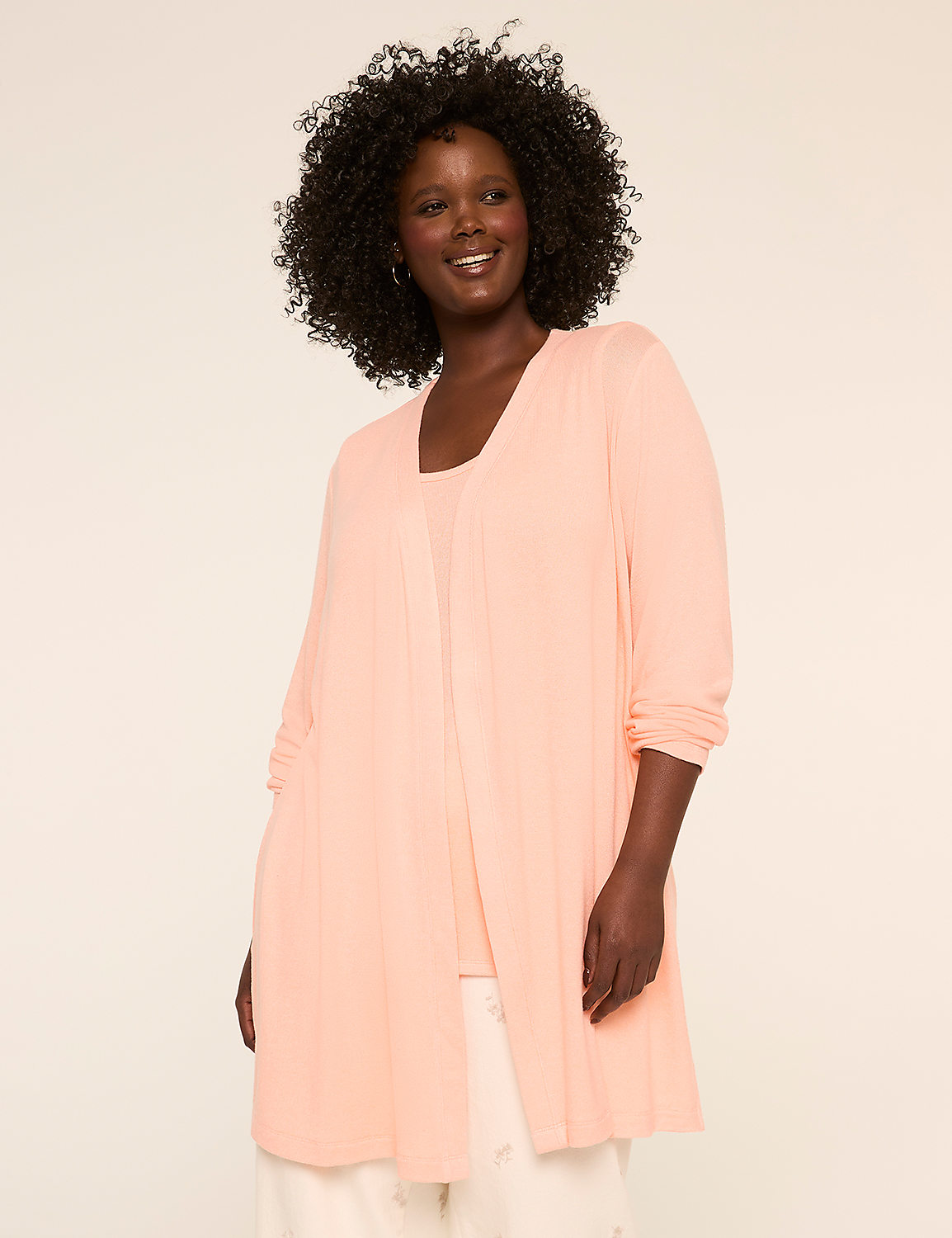 Open-Front Hacci Overpiece Product Image 1